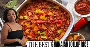 How To Make Jollof Rice - GHANAIAN JOLLOF RICE