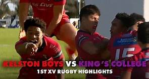 One of the most exciting school rugby teams in the world | King's v Kelston Boys | 1st XV Highlights