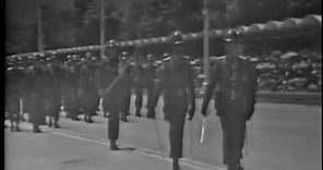 Desfile militar homenaje al nuevo presidente Luis Herrera Campíns (1979)
