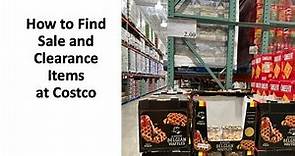 How to Find Sale and Clearance Items at Costco