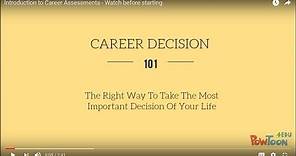 How to take a Career Aptitude Test for making the Right Career Decision