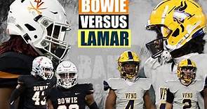Texas High School Football | Arlington Bowie vs Arlington Lamar Go Down to Last Play | TXHSFB