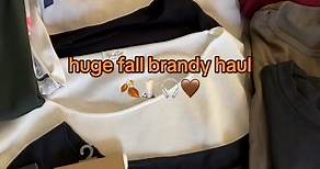🕯️🍂 some is from the brandy site, some is john galt from pacsun #brandymelville #brandyhauls #fallclothinghaul #johngalthaul #pacsun #brandyclothes #shoppinghaul