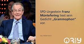 Franz Müntefering mit Tipps an die SPD // 3nach9