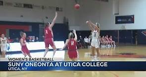 Highlights: Utica College Women's Basketball Tops SUNY Oneonta for First Time Since 2009 in OT Thril