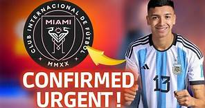 Breaking News: Inter Miami CF Signs Argentine Center-Back Tomás Avilés.