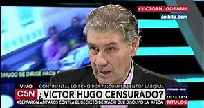 C5N - MinutoUno: Entrevista a Víctor Hugo Morales