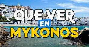 🧳️ TOP 10 Que Ver en Mykonos ✈️ Guía Turística Que Hacer en Mykonos