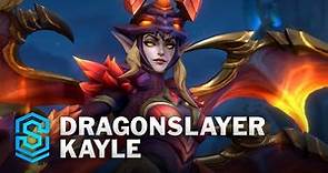 Dragonslayer Kayle Wild Rift Skin Spotlight