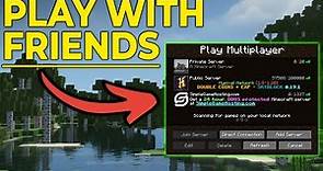How To Play with Friends in Minecraft Java Edition