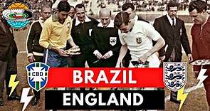 Brazil vs England 3-1 All Goals & Highlights ( 1962 World Cup )