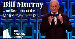 Bill Murray Acceptance Speech | 2016 Mark Twain Prize