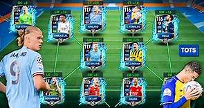 I Made The Best Ever TOTS (Team Of The Season) Squad! FIFA Mobile 23