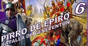PIRRO rey de Epiro cap. VI Batalla de Benevento, retirada de Italia y Conquista de Macedonia
