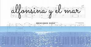Alfonsina y el Mar I Piano SOLO +Partitura I PIANOTAITAI
