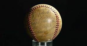 Pristine Elite | 1953 World Series Champion Yankees Baseball