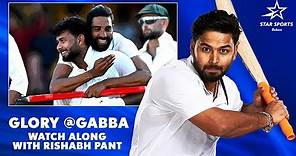 Rishabh Pant Relives his Match-Winning Innings at The Gabba | Watch Along with the Superstar