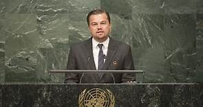 Leonardo DiCaprio y su discurso en la ONU por el cambio climático