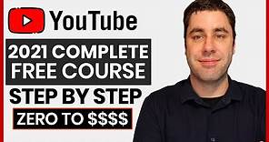 FREE How To Start YouTube Channel Course | Complete A-Z Blueprint 2024