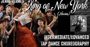 TAP DANCE TUTORIAL - KING OF NEW YORK (Newsies) - Intermediate/Advanced Choreography