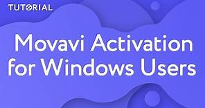 How to activate Movavi Video Editor? | Windows
