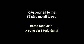 John Legend - All Of Me ( Letra - Español _ Ingles)