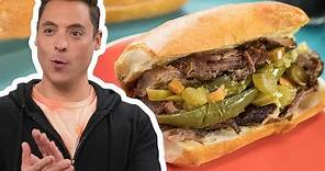 Jeff Mauro Makes an Italian Beef Sandwich | The Kitchen | Food Network
