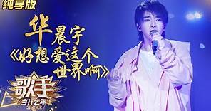 【纯享版】华晨宇《好想爱这个世界啊》治愈系暖曲沁人心脾《歌手·当打之年》Singer2020 SinglesVersion【芒果TV音乐频道HD】