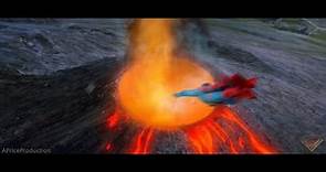 New Remastered/Upgraded Extended Superman IV Volcano Sequence