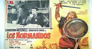 LOS NORMANDOS (1962) de Giuseppe Vari con Cameron Mitchell · Geneviève Grad · Ettore Manni · Philippe Hersent por Refasi