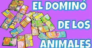 Juego Didáctico "Dominó De Animales"-Totalmente Creativos🎨