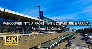 Vancouver International Airport | Departure and Arrival Terminal | Walking Tour | Island Times