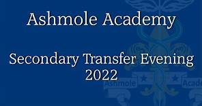 Ashmole Academy - Secondary Transfer 2022