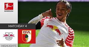 Xavi Show! | RB Leipzig - FC Augsburg 3-0 | Highlights | Matchday 4 – Bundesliga 2023/24