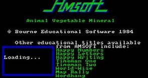 Animal, Vegetable, Mineral Review for the Amstrad CPC by John Gage