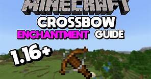 1.16 Crossbow Enchantment Guide (Best Crossbow in Minecraft)