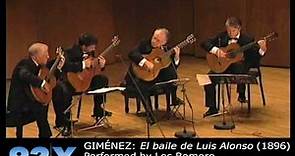Los Romero: 50th Anniversary Concert at 92Y - GIMÉNEZ: El baile de Luis Alonso (1896)