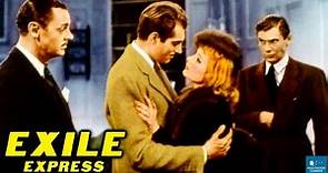Exile Express (1939) | Mystery Thriller Movie | Anna Sten, Alan Marshal, Jerome Cowan