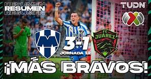 HIGHLIGHTS | Monterrey 3-1 Juárez | AP2023-J12 | Liga Mx | TUDN