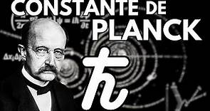 LA CONSTANTE PRIMORDIALE DE LA MÉCANIQUE QUANTIQUE ! (constante de Planck)