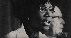 Shirley Chisholm's Message About The Importance Of Activism