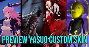Preview Yasuo Custom Skin By Yavender (Read Description/Pin Comment)