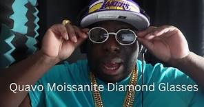 Quavo Moissanite/Diamond Glasses Review - The Get Fly Store