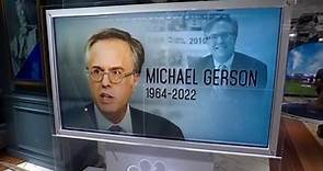 Michael Gerson, former Bush speechwriter during 9/11, dies at 58