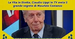 La Vita in Diretta, Claudio Lippi in TV svela il grande segreto di Maurizio Costanzo