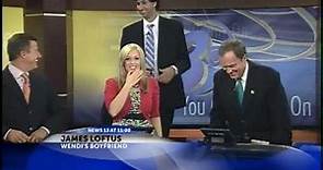WENDI GETS ENGAGED DURING NEWS BROADCAST