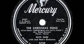 1951 Patti Page - The Christmas Song