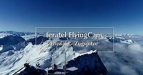 Webcam Ehrwald – Drohnenflug über der Zugspitze