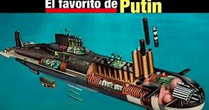 Mira Como Rusia 🇷🇺 ha Construido el Submarino más grande del mundo brutalmente Armado la Clase Typhoon ( la Clase Akula )