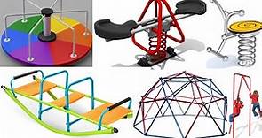 Metal playground equipment design ideas 1